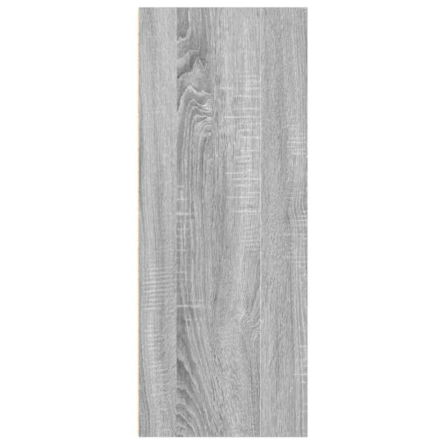 Bibliothèque sonoma gris 40x30x77 cm bois d'ingénierie - 6