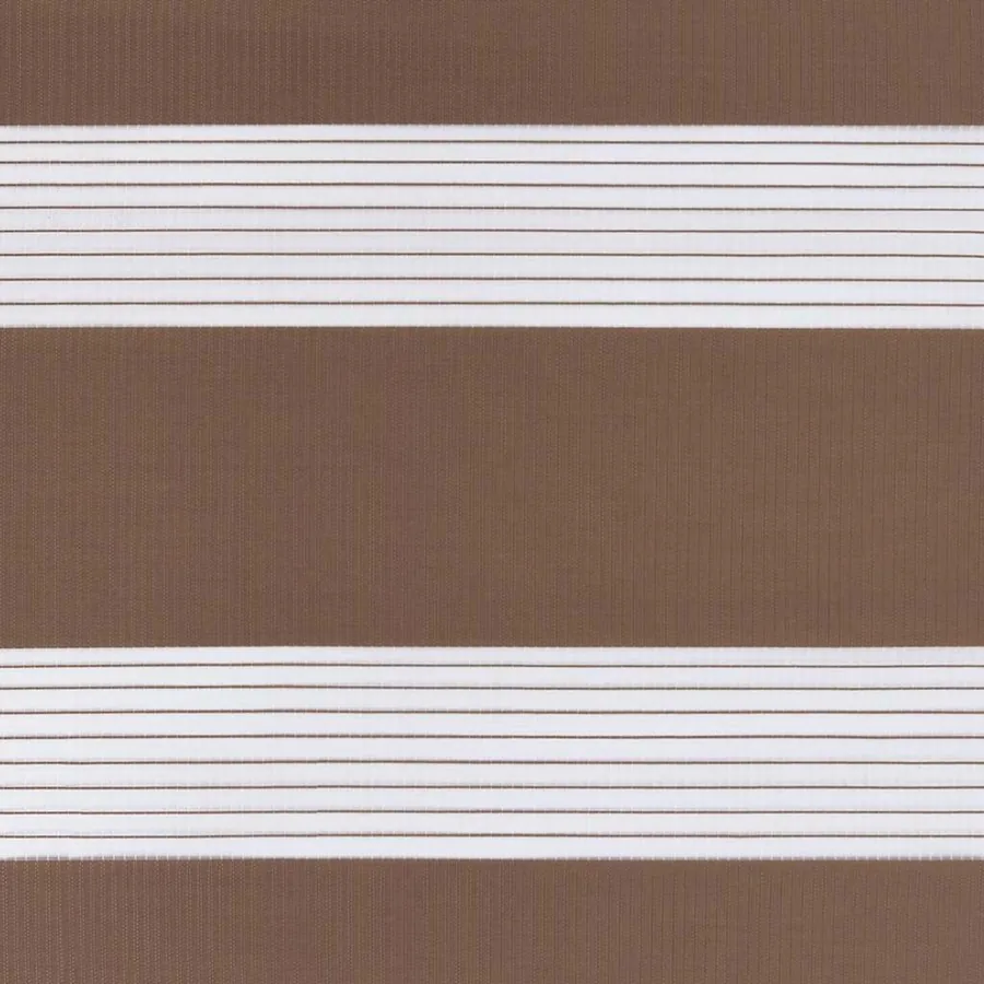 Store zèbre marron 155x200cm largeur du tissu 150,9cm polyester - 15