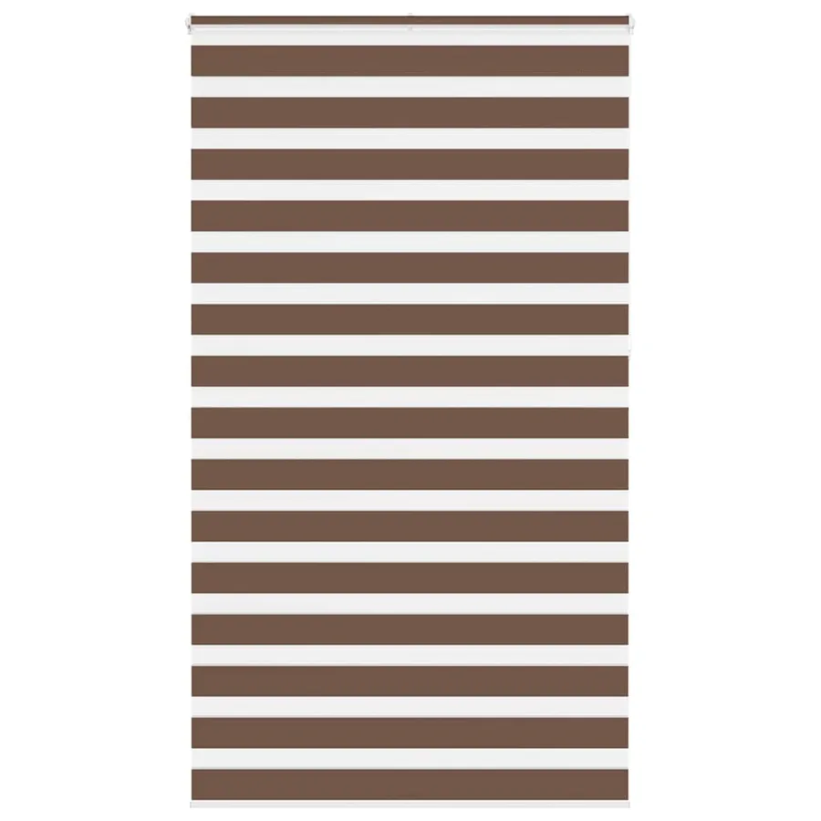 Store zèbre marron 120x230cm largeur du tissu 115,9cm polyester