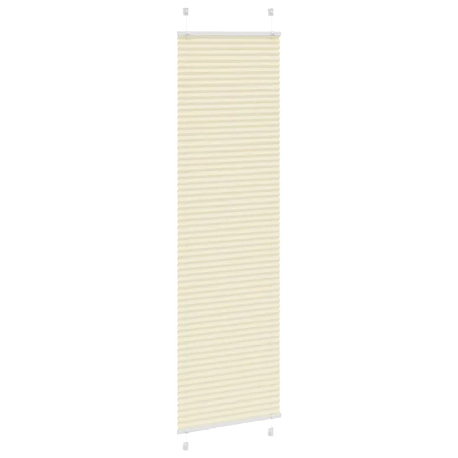 Store plissé crème 60x200 cm largeur du tissu 59,4 cm polyester - 3