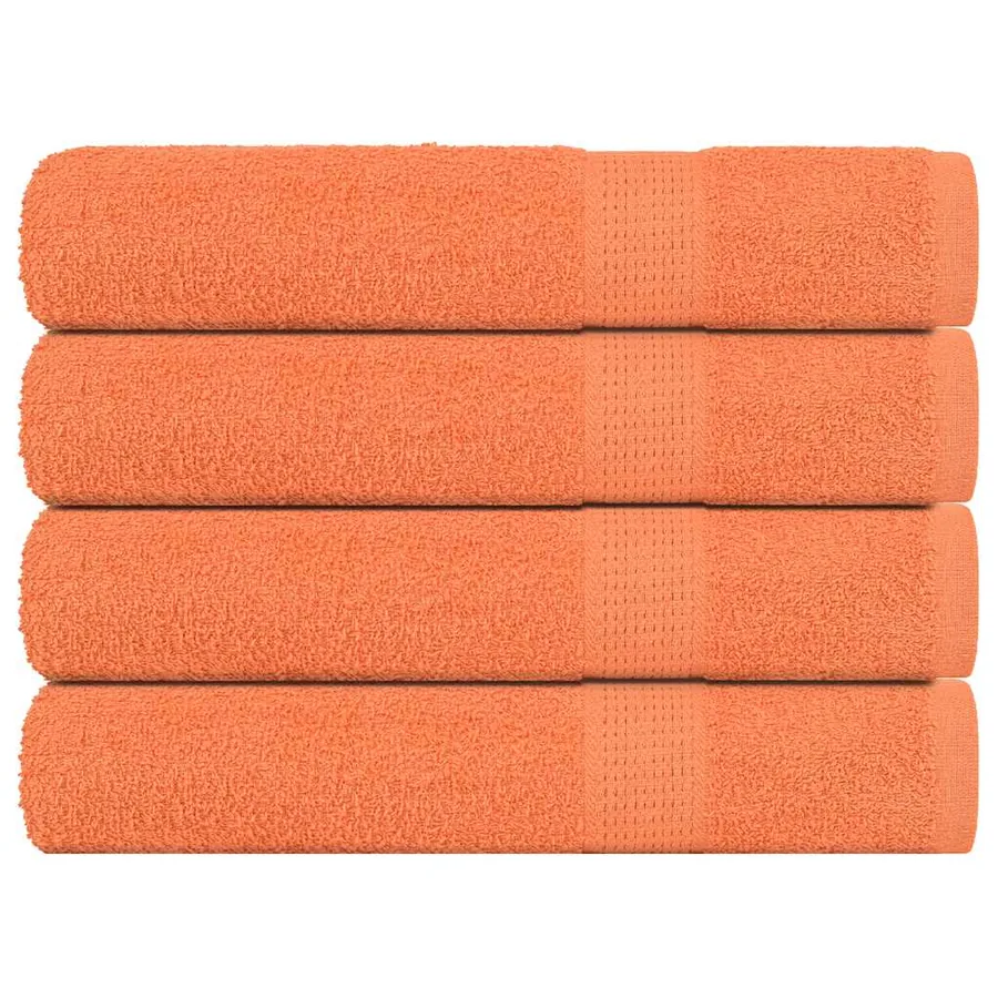 Serviettes FROGN 4 pcs orange 100x200 cm 360 g/m²