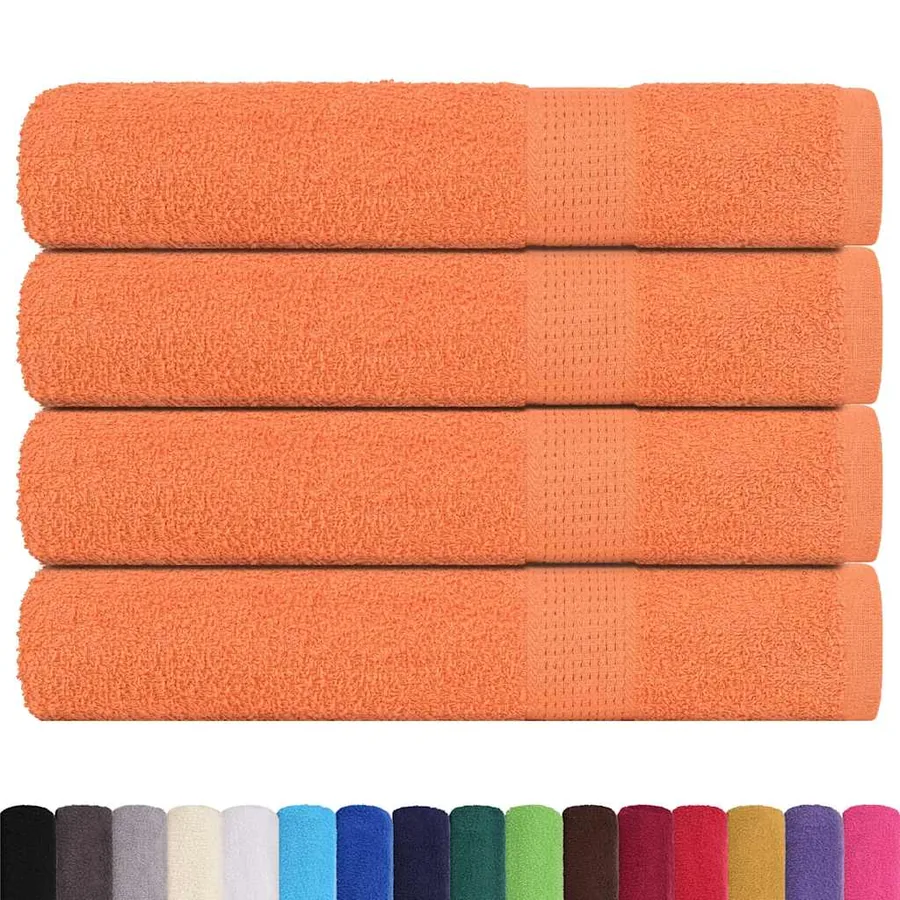 Serviettes FROGN 4 pcs orange 100x200 cm 360 g/m² - 2