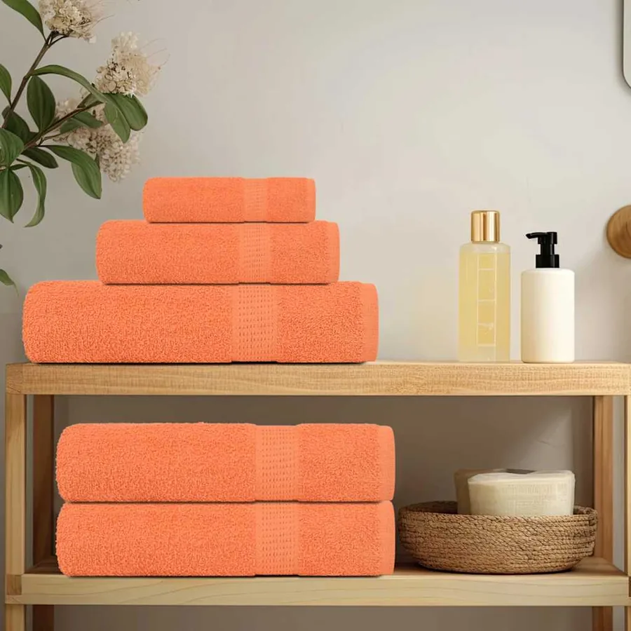 Serviettes FROGN 4 pcs orange 100x200 cm 360 g/m² - 3