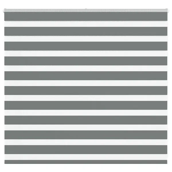 Store zèbre gris foncé largeur du tissu 150,9 cm polyester