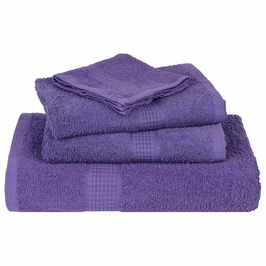 Serviettes FROGN 2 pcs violet 100x200 cm 360 g/m² - 4