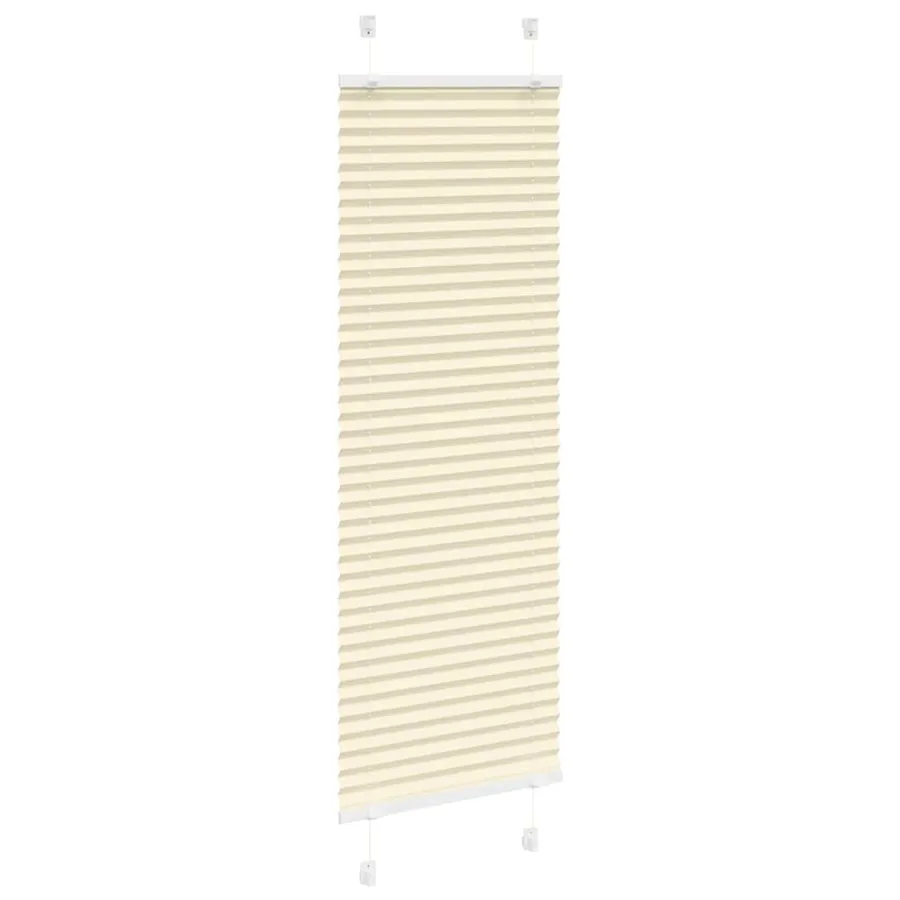 Store plissé crème 45x100 cm largeur du tissu 44,4 cm polyester - 3