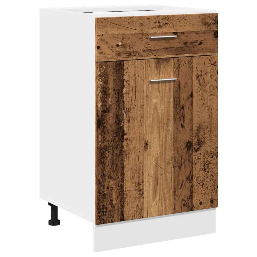 Armoire à tiroirs "Lyon" Bois ancien 50 x 46 x 81,5 cm Bois d'ingénierie - 2
