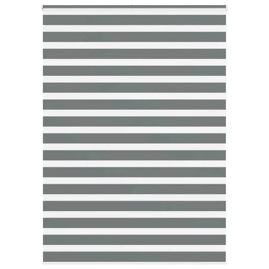 Store zèbre gris foncé largeur du tissu 150,9 cm polyester