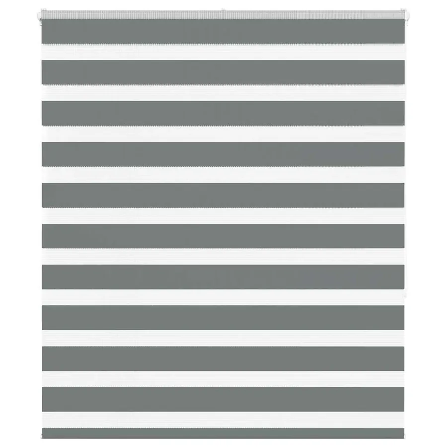 Store zèbre gris foncé largeur du tissu 115,9 cm polyester