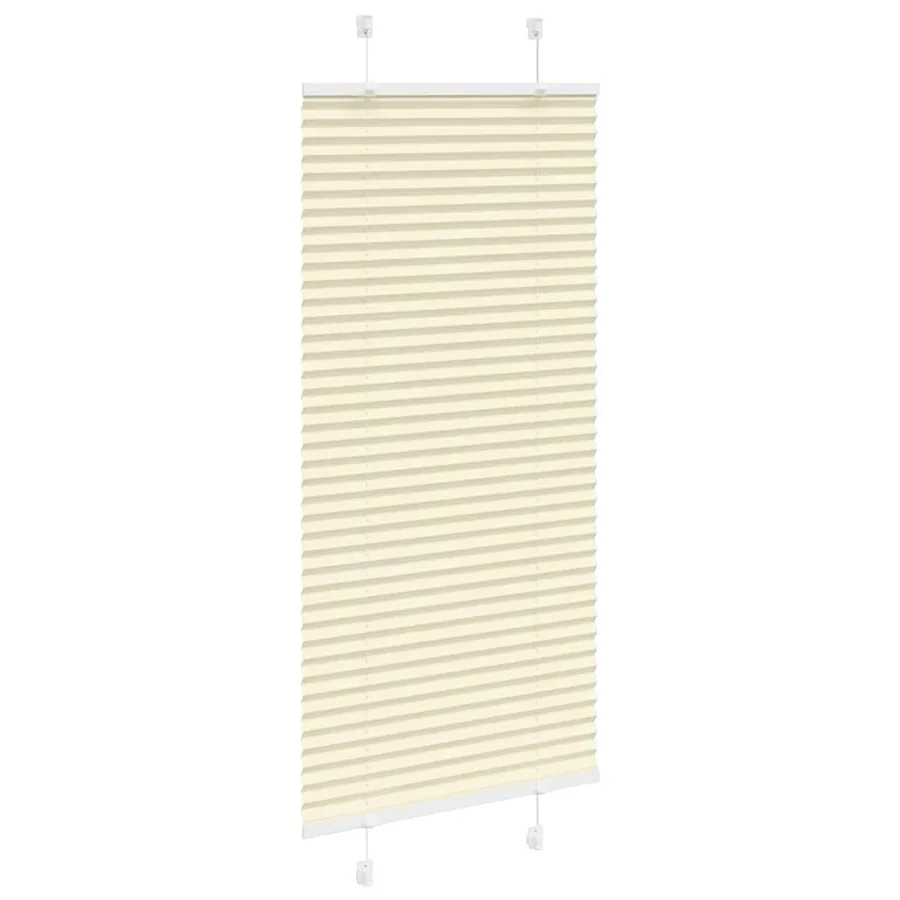Store plissé crème 65x150 cm largeur du tissu 64,4 cm polyester - 3