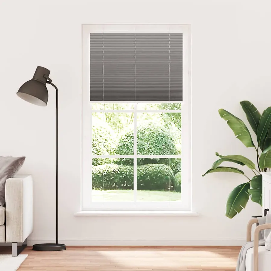 Store plissé anthracite 105x200 cm largeur du tissu 104,4 cm - 2