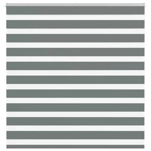 Store zèbre gris foncé largeur du tissu 140,9 cm polyester
