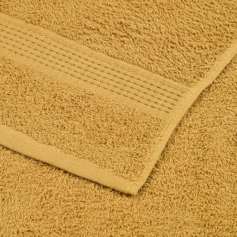 Serviettes de bain FROGN 2 pcs doré 100x150 cm 360 g/m² - 6