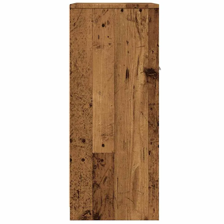 Armoire de salle de bain vieux bois 60x33x80 cm bois ingénierie - 5