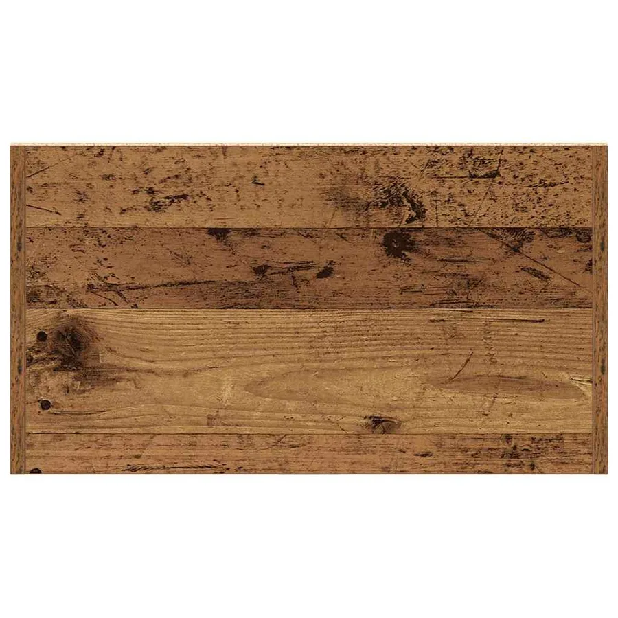 Armoire de salle de bain vieux bois 60x33x80 cm bois ingénierie - 7