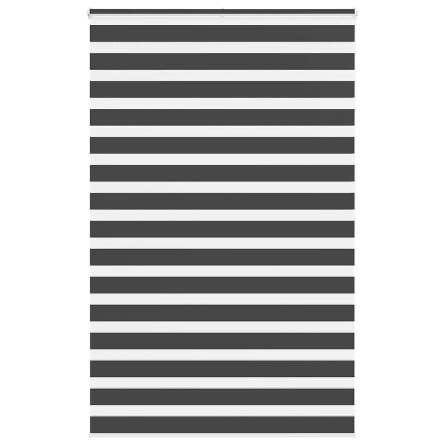 Store zèbre noir 150x200 cm largeur du tissu 145,9 cm polyester