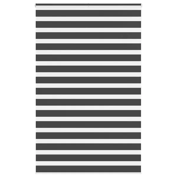 Store zèbre noir 150x200 cm largeur du tissu 145,9 cm polyester