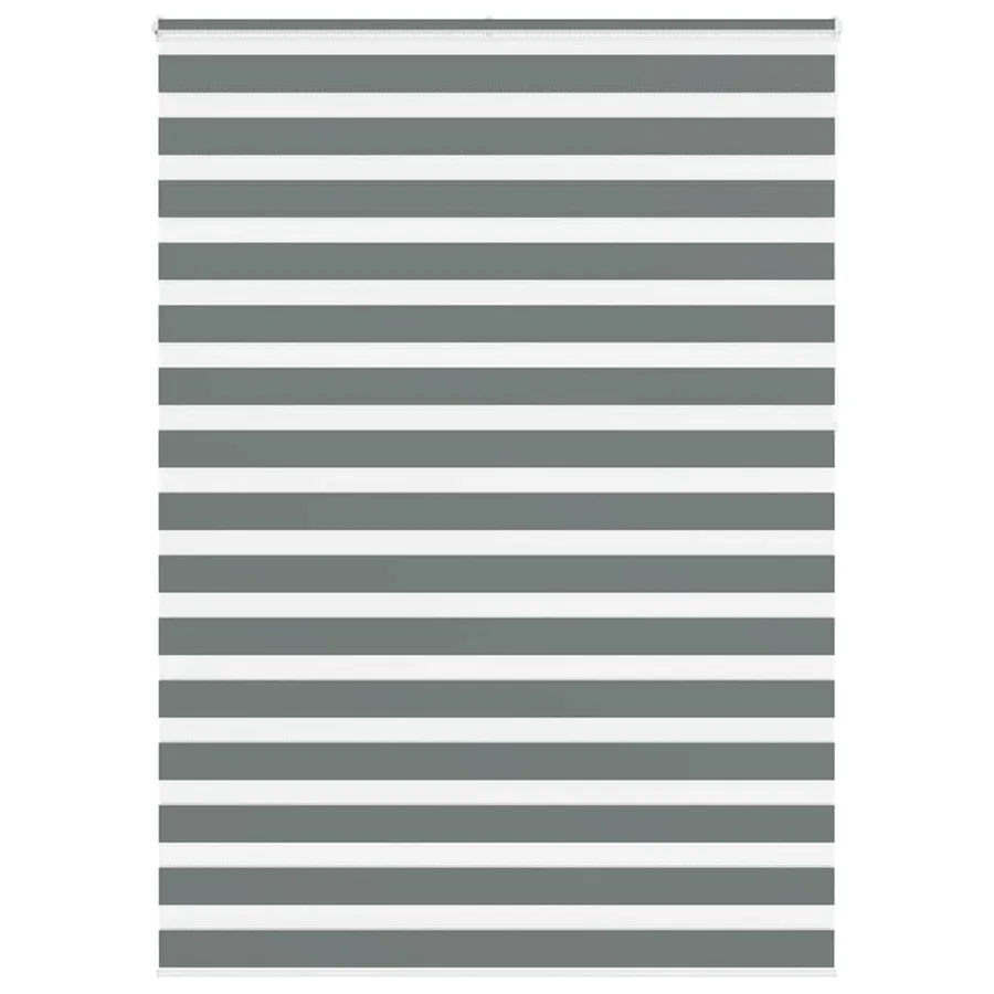 Store zèbre gris foncé largeur du tissu 150,9 cm polyester