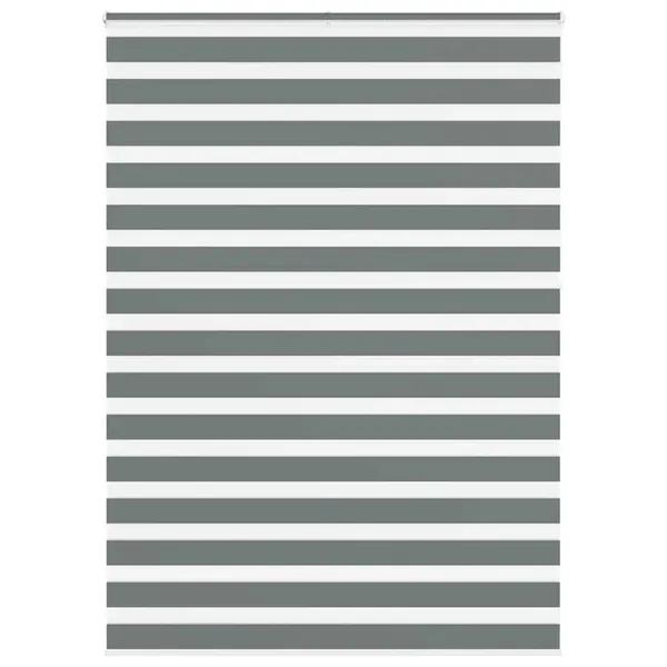 Store zèbre gris foncé largeur du tissu 150,9 cm polyester