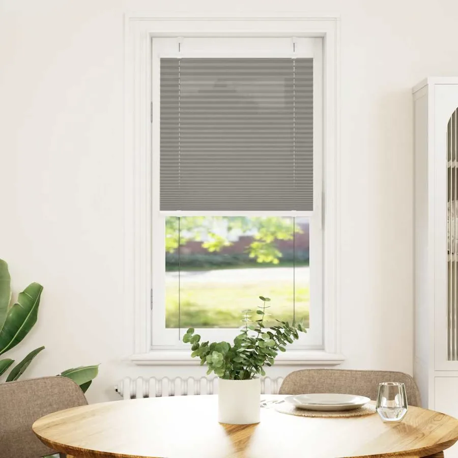 Store plissé anthracite 55x150 cm largeur du tissu 54,4 cm - 2