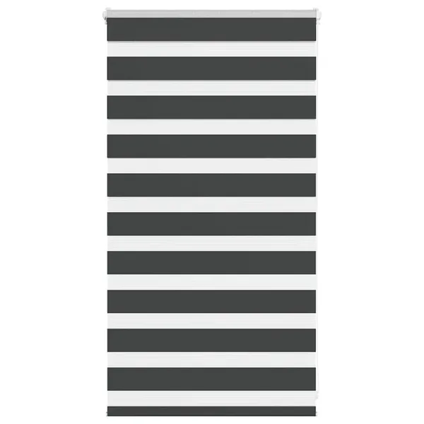 Store zèbre noir 75x100 cm largeur du tissu 70,9 cm polyester