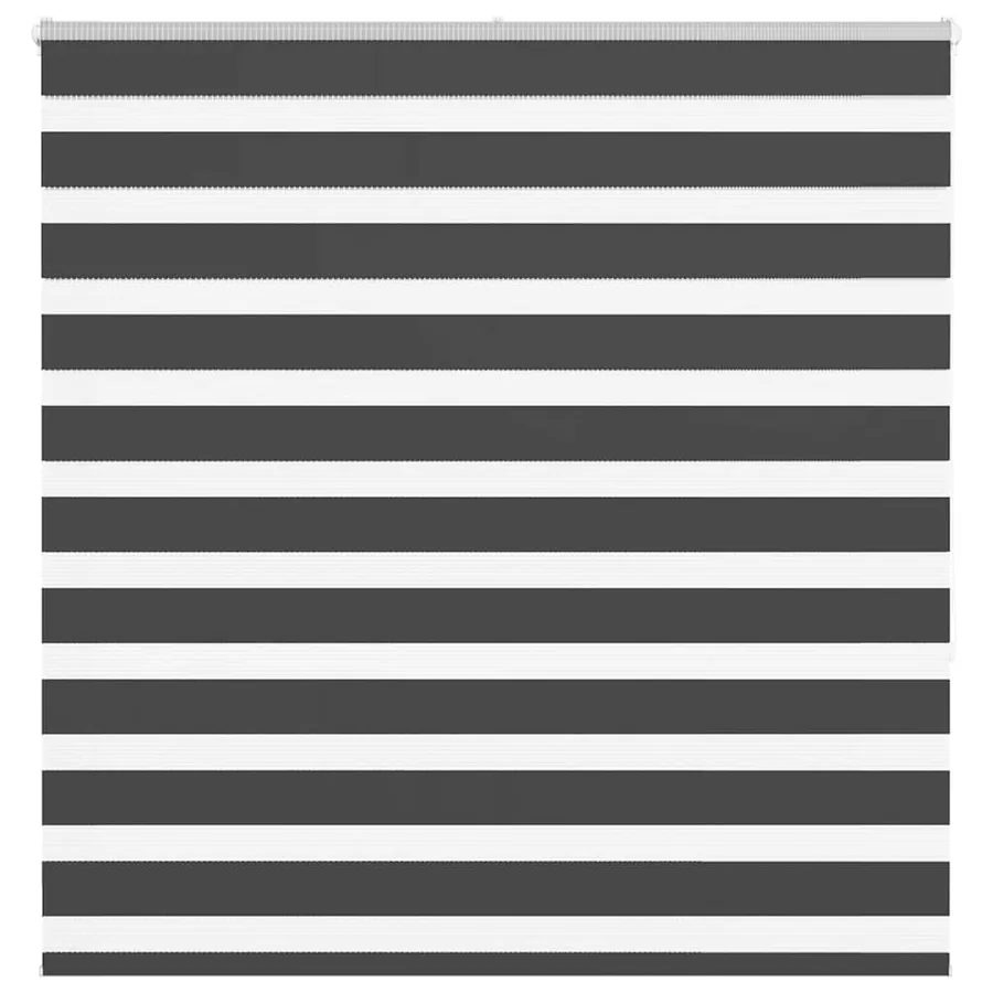 Store zèbre noir 145x150 cm largeur du tissu 140,9 cm polyester