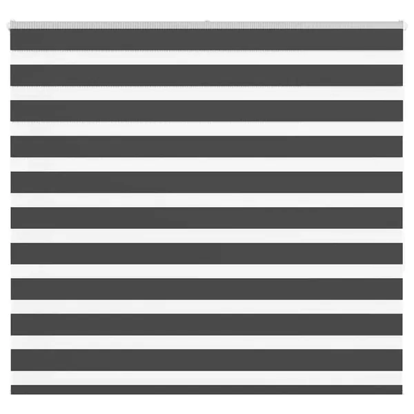 Store zèbre noir 155x150 cm largeur du tissu 150,9 cm polyester