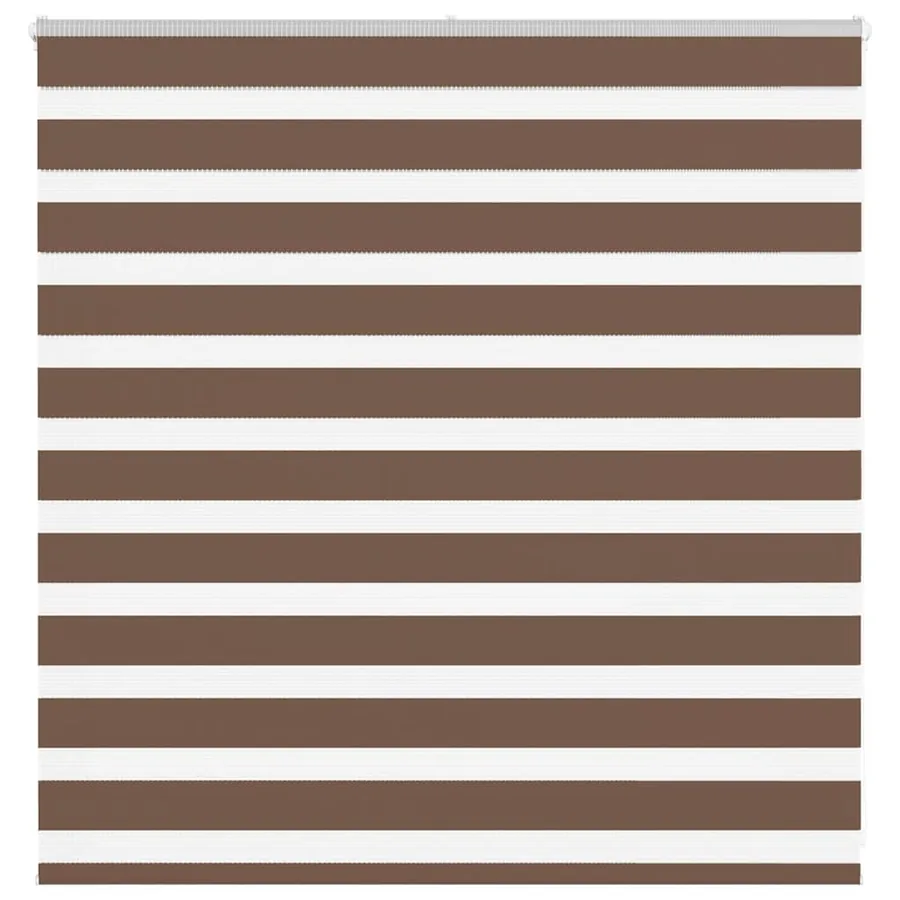 Store zèbre marron 145x100cm largeur du tissu 140,9cm polyester