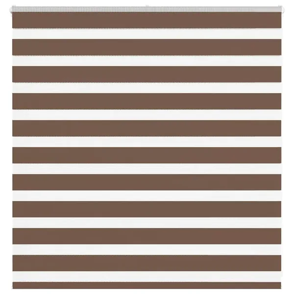Store zèbre marron 145x100cm largeur du tissu 140,9cm polyester