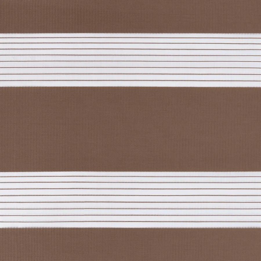Store zèbre marron 145x100cm largeur du tissu 140,9cm polyester - 15