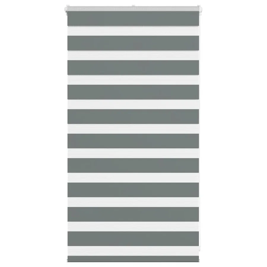 Store zèbre gris foncé largeur du tissu 70,9 cm polyester