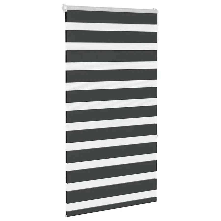 Store zèbre noir 90x150 cm largeur du tissu 85,9 cm polyester - 3