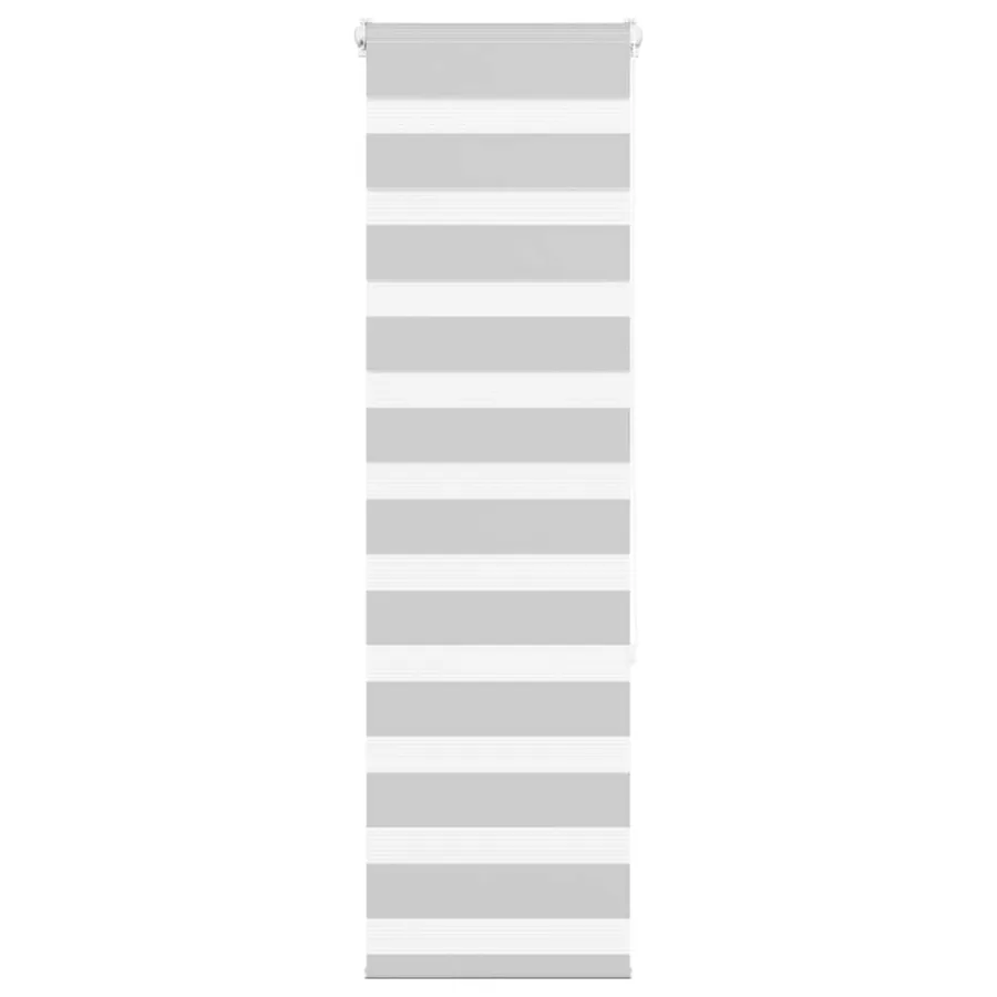 Store zèbre gris clair largeur du tissu 40,9 cm polyester