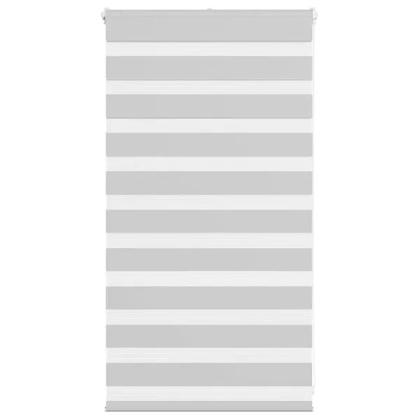 Store zèbre gris clair largeur du tissu 65,9 cm polyester