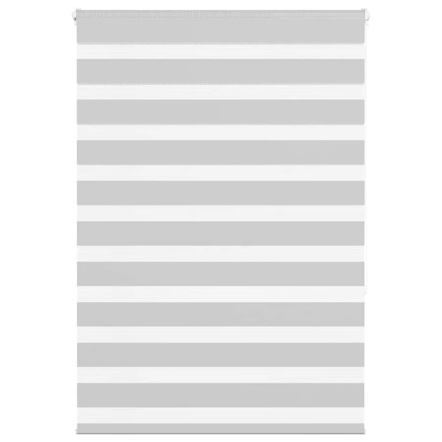 Store zèbre gris clair largeur du tissu 105,9 cm polyester