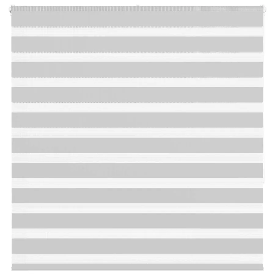 Store zèbre gris clair largeur du tissu 135,9 cm polyester