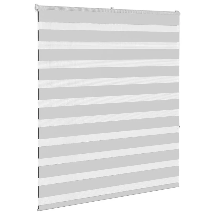 Store zèbre gris clair largeur du tissu 115,9 cm polyester - 3