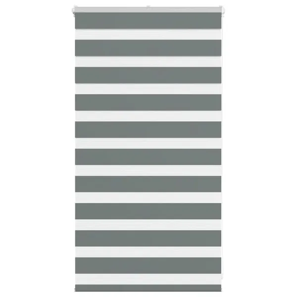 Store zèbre gris foncé largeur du tissu 80,9 cm polyester