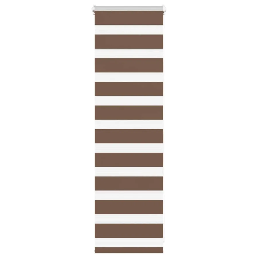 Store zèbre marron 40x100 cm largeur du tissu 35,9 cm polyester - 3