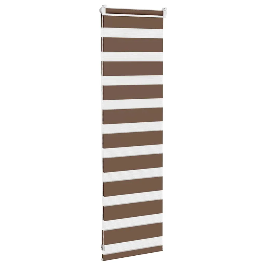 Store zèbre marron 40x100 cm largeur du tissu 35,9 cm polyester - 4