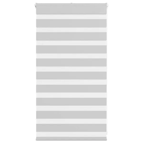 Store zèbre gris clair largeur du tissu 75,9 cm polyester
