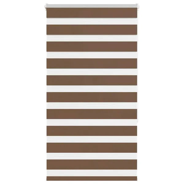 Store zèbre marron 75x150 cm largeur du tissu 70,9 cm polyester