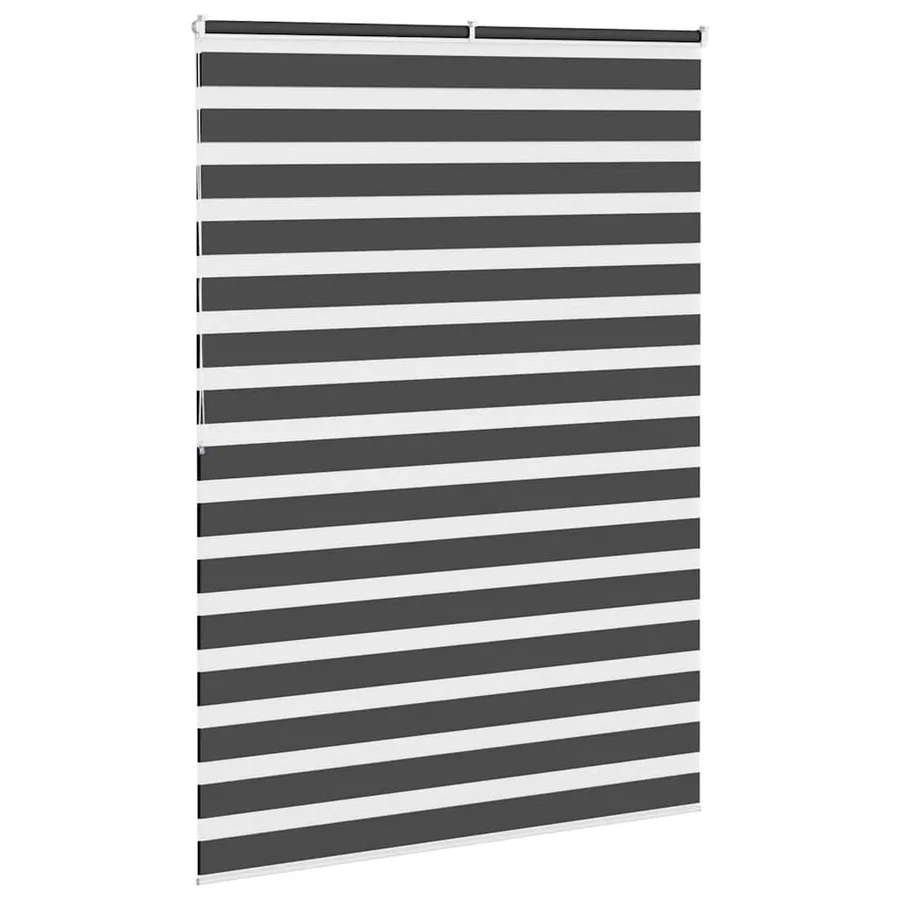 Store zèbre noir 160x200 cm largeur du tissu 155,9 cm polyester - 4