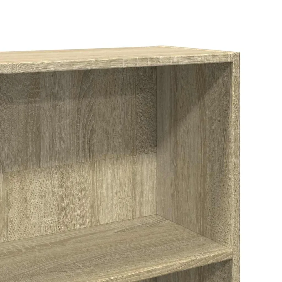 Bibliothèque chêne sonoma 80x30x189 cm bois d'ingénierie - 7