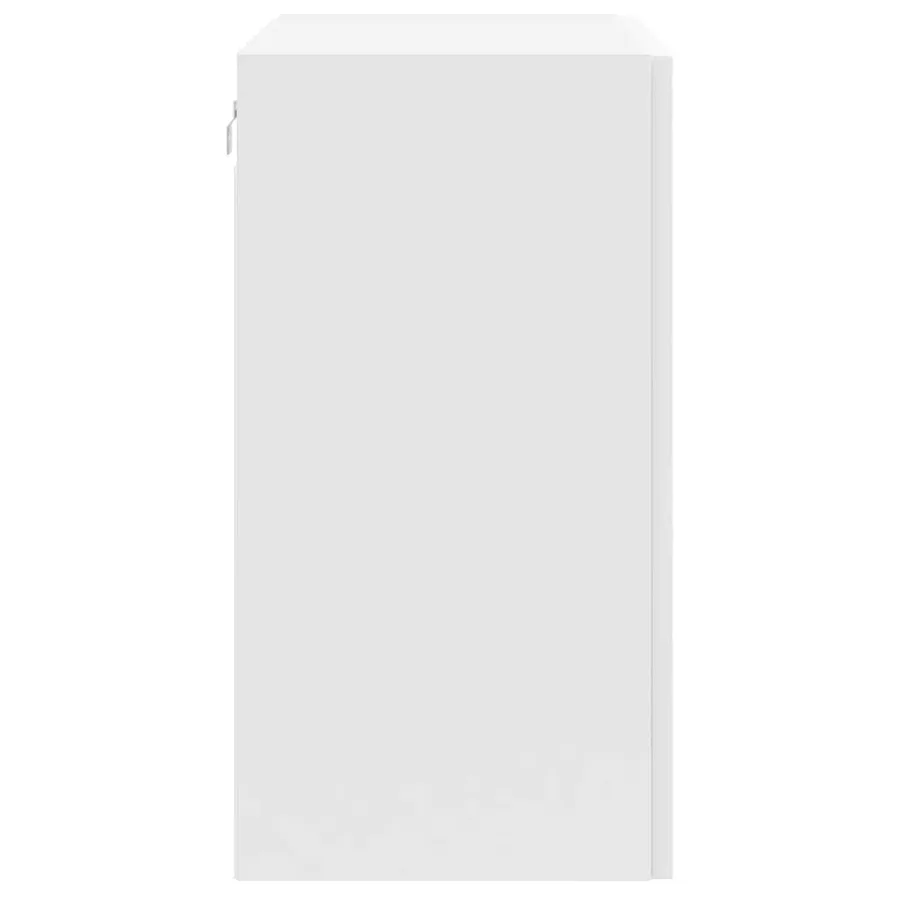 Armoire murale de cuisine Porto blanc brillant bois ingénierie - 7