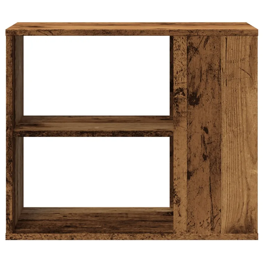 Armoire latérale vieux bois 60x30x50 cm bois d'ingénierie - 4