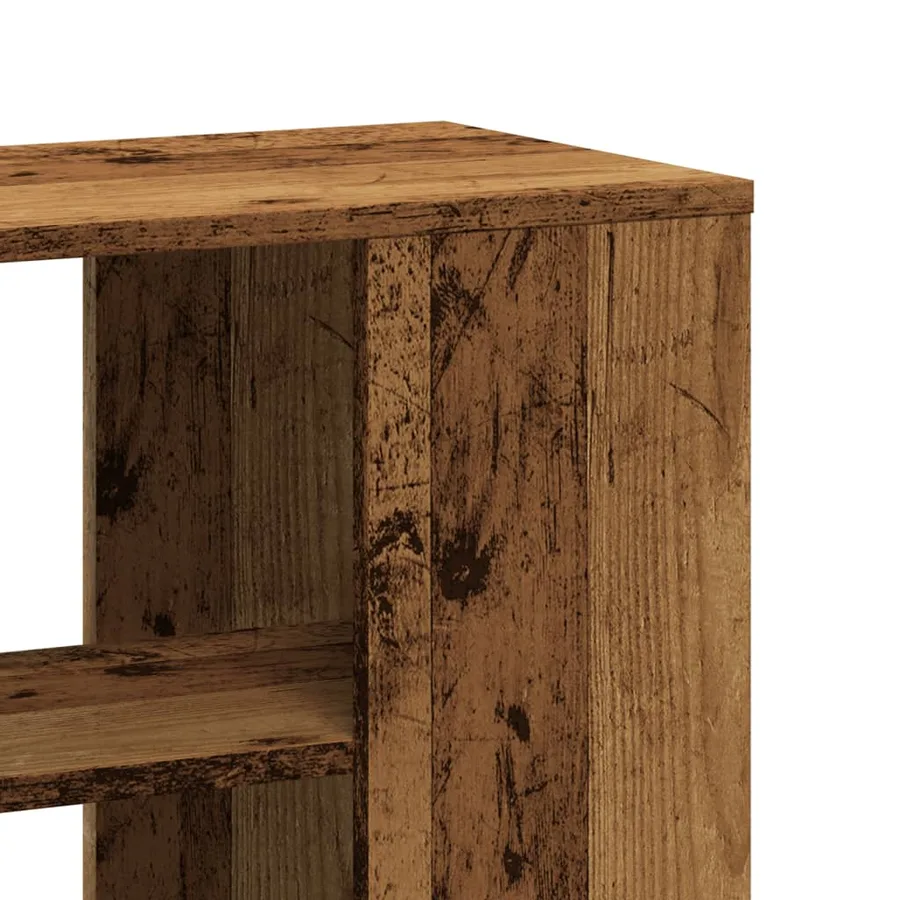 Armoire latérale vieux bois 60x30x50 cm bois d'ingénierie - 7