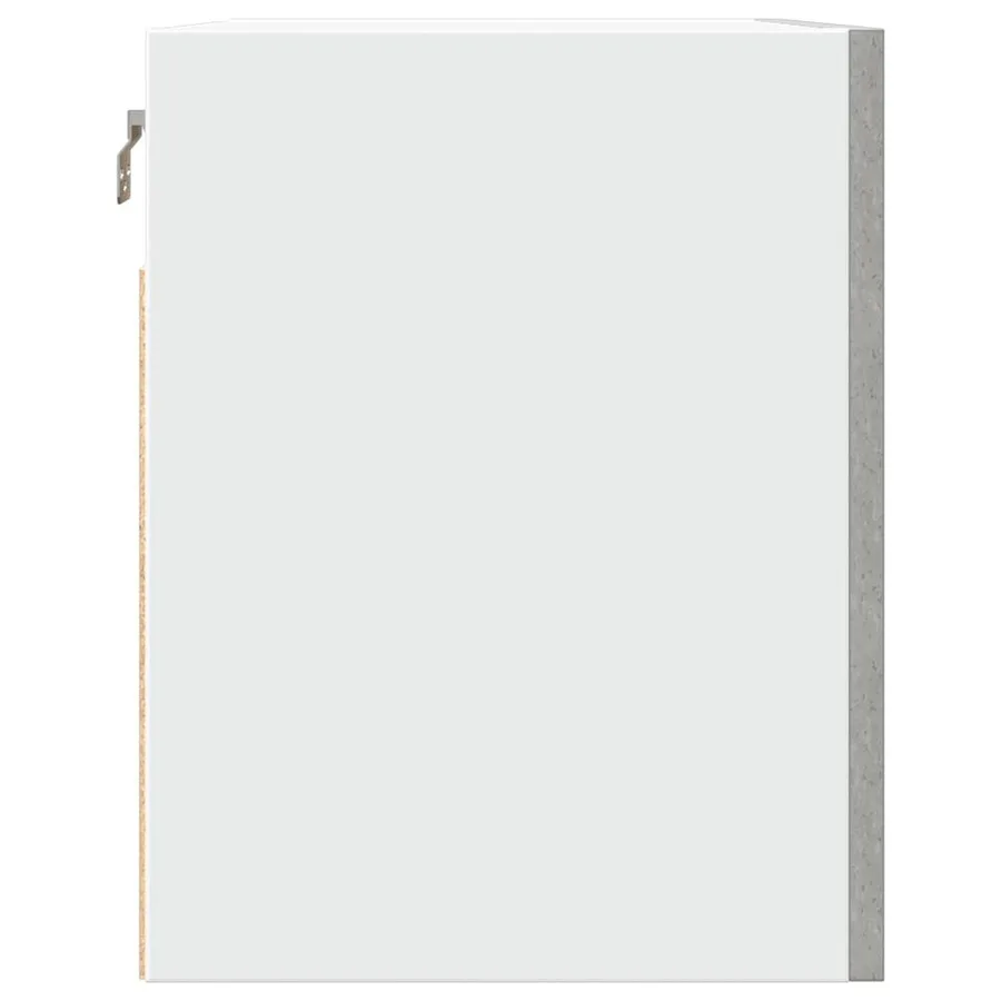 Armoire suspendue "Lyon" Gris béton 60 x 31 x 40 cm Bois d'ingénierie - 6