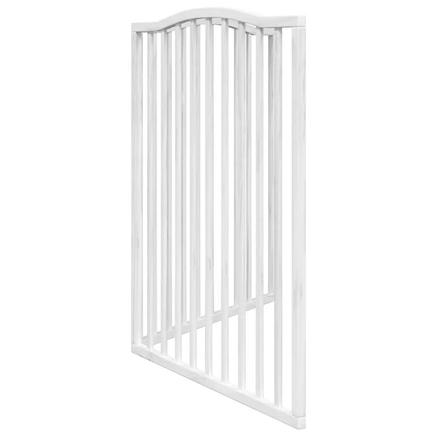 Barrière pour chien pliable 2 panneaux 160 cm bois de peuplier - 5