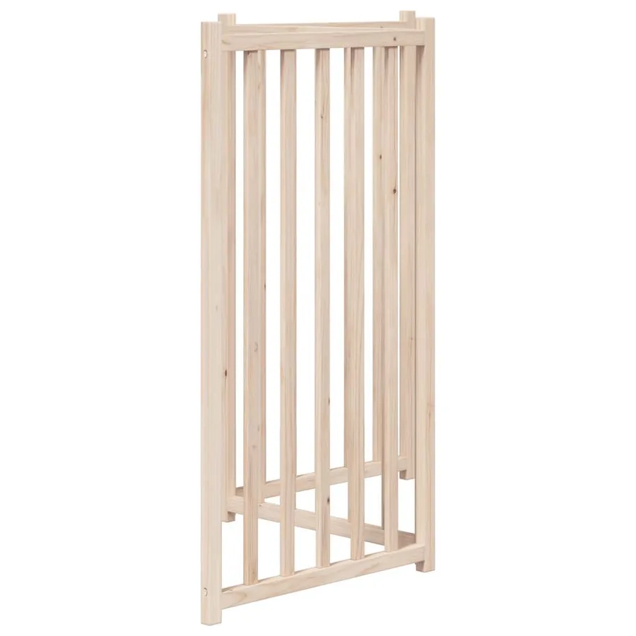 Barrière pour chien pliable à 3 panneaux 150 cm Bois massif Sapin - 5